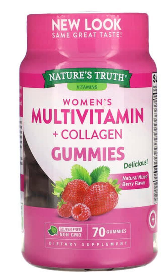 NT WOMENS MULTI-VITAMIN GUMMIES+COLLAGEN 70'S